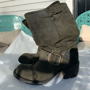 Fiorentini + Baker black motorcycle boots Size 38